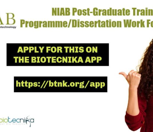 NIAB Training Programme