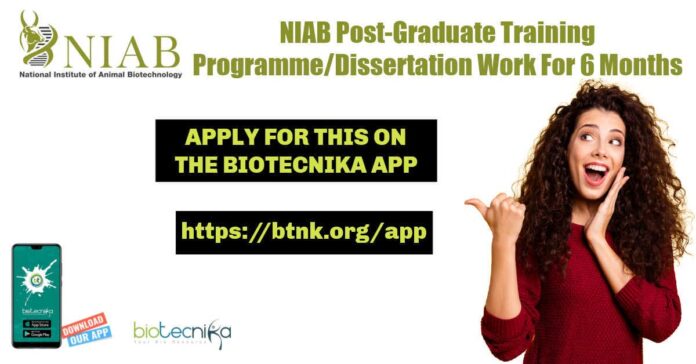 NIAB Training Programme
