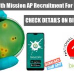 National Health Mission AP Recruitment – Applications Invited National Health Mission AP