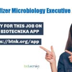 Pfizer Microbiology Executive Recruitment, Online Application Process Pfizer Microbiology Executive