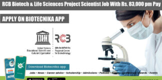 RCB Project Scientist