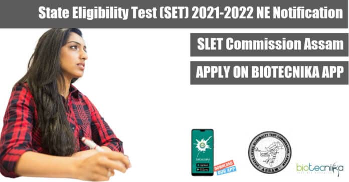 SET NE 2022 Notification