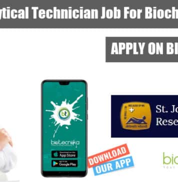 SJRI Analytical Technician