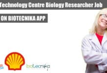 Shell Technology Centre Job