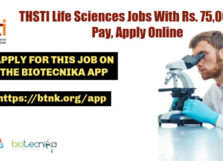 THSTI Technical Officer Jobs