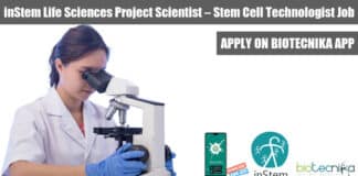 inStem Life Sciences Project