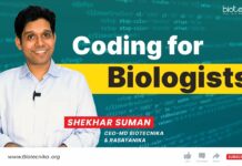 New Launch : Coding for Biologists By Biotecnika