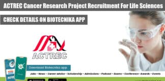 ACTREC Cancer Research Project