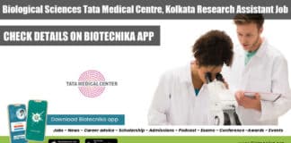 Biological Sciences Tata Medical