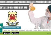 Chittaranjan National Cancer Institute Research Associate Recruitment CNCI Research Associate Job