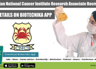 CNCI Research Associate Job