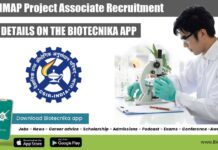 CSIR-CIMAP Project Associate Recruitment – Applications Invited CSIR-CIMAP Project Associate