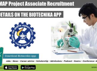 CSIR-CIMAP Project Associate