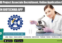 CSIR-IGIB Project Associate Recruitment, Online Application Process CSIR-IGIB Project Associate Recruitment