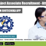 CSIR-IHBT Project Associate Recruitment