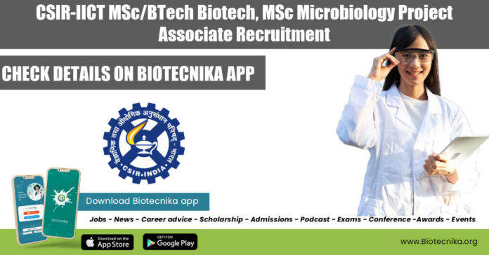 CSIR-IICT MSc