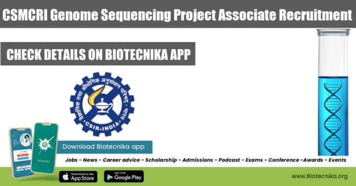 CSMCRI Genome Sequencing