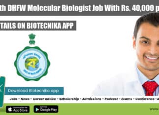DHFW Molecular Biologist Job