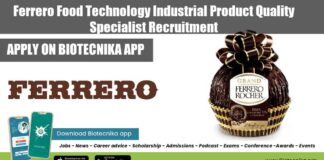 Ferrero Food Technology Industrial