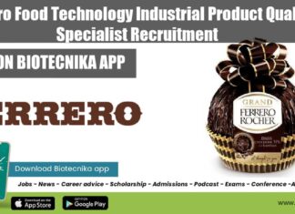 Ferrero Food Technology Industrial