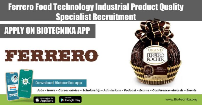 Ferrero Food Technology Industrial