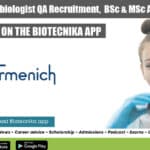 Firmenich Microbiologist QA Recruitment, Online Applications Firmenich Microbiologist QA