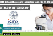 ICMR-JALMA NRL Recruitment