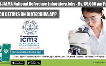 ICMR-JALMA NRL Recruitment