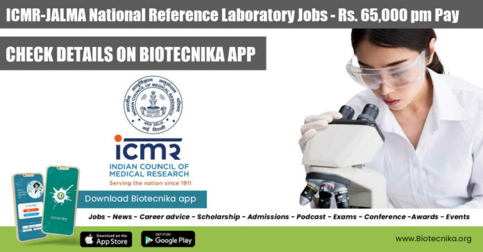 ICMR-JALMA NRL Recruitment