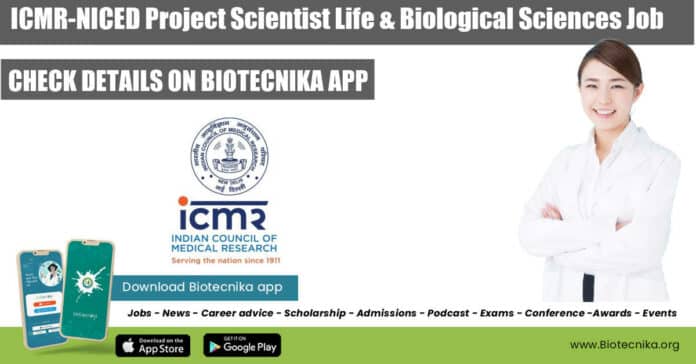 ICMR-NICED Project Scientist