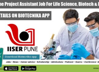 IISER Pune PA Vacancy