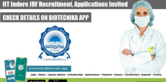 IIT Indore JRF Recruitment