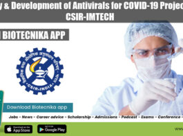 IMTECH COVID-19 Research Project