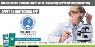 Life Sciences Student Intern