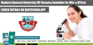 MKU JRF Jobs