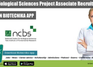 NCBS Biological Sciences Project