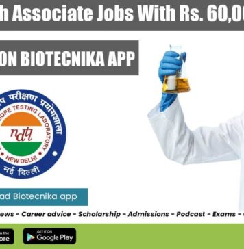 NDTL Research Associate Jobs