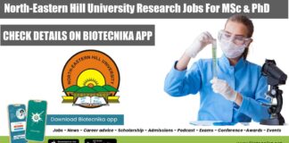 North-Eastern Hill University Research