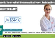 NIBMG Genetic Services Unit Bioinformatics Project Assistant Recruitment NIBMG Project Assistant Job