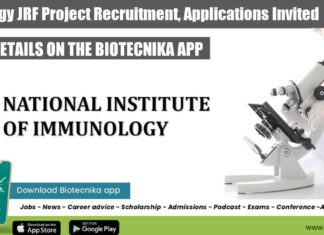 NII Biology JRF Project