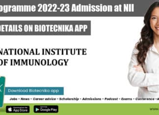 NII PhD Admission 2022-2023