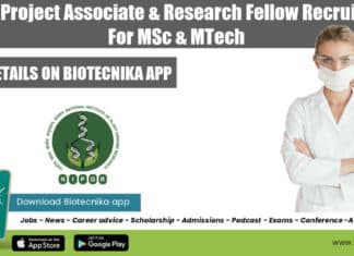 NIPGR Project Associate &