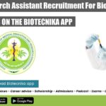 PGIMER Research Assistant Recruitment For Biotech, Biochem PGIMER Research Assistant
