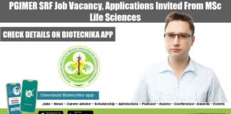 PGIMER SRF Job Vacancy