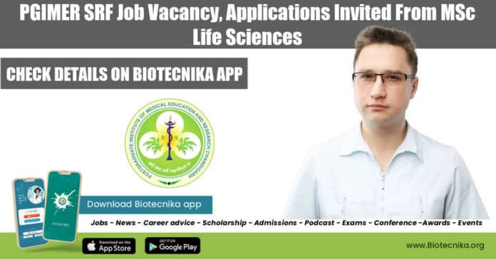 PGIMER SRF Job Vacancy