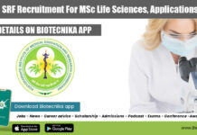 PGIMER SRF Recruitment For MSc Life Sciences, Applications Invited PGIMER SRF Recruitment
