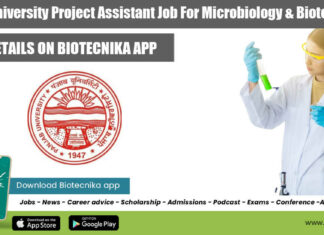 Panjab University Project Assistant
