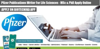 Pfizer Publications Writer