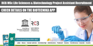 RCB Project Assistant Jobs