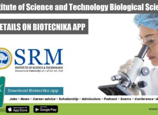SRM Institute JRF Job